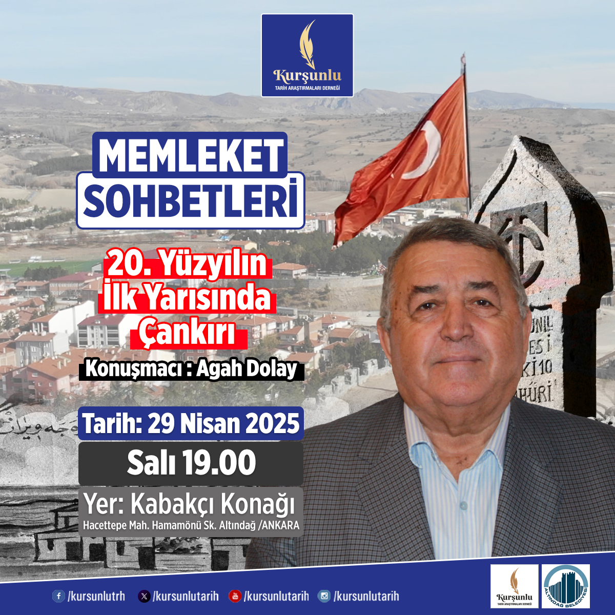 Memleket Sohbetleri | 6. Bölüm | 20. Yüzyılın İlk Yarısında (1900-1950) Çankırı|Agah Dolay