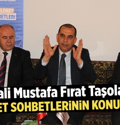 Vali Taşolar, Memleket Sohbetlerinin konuğu oldu