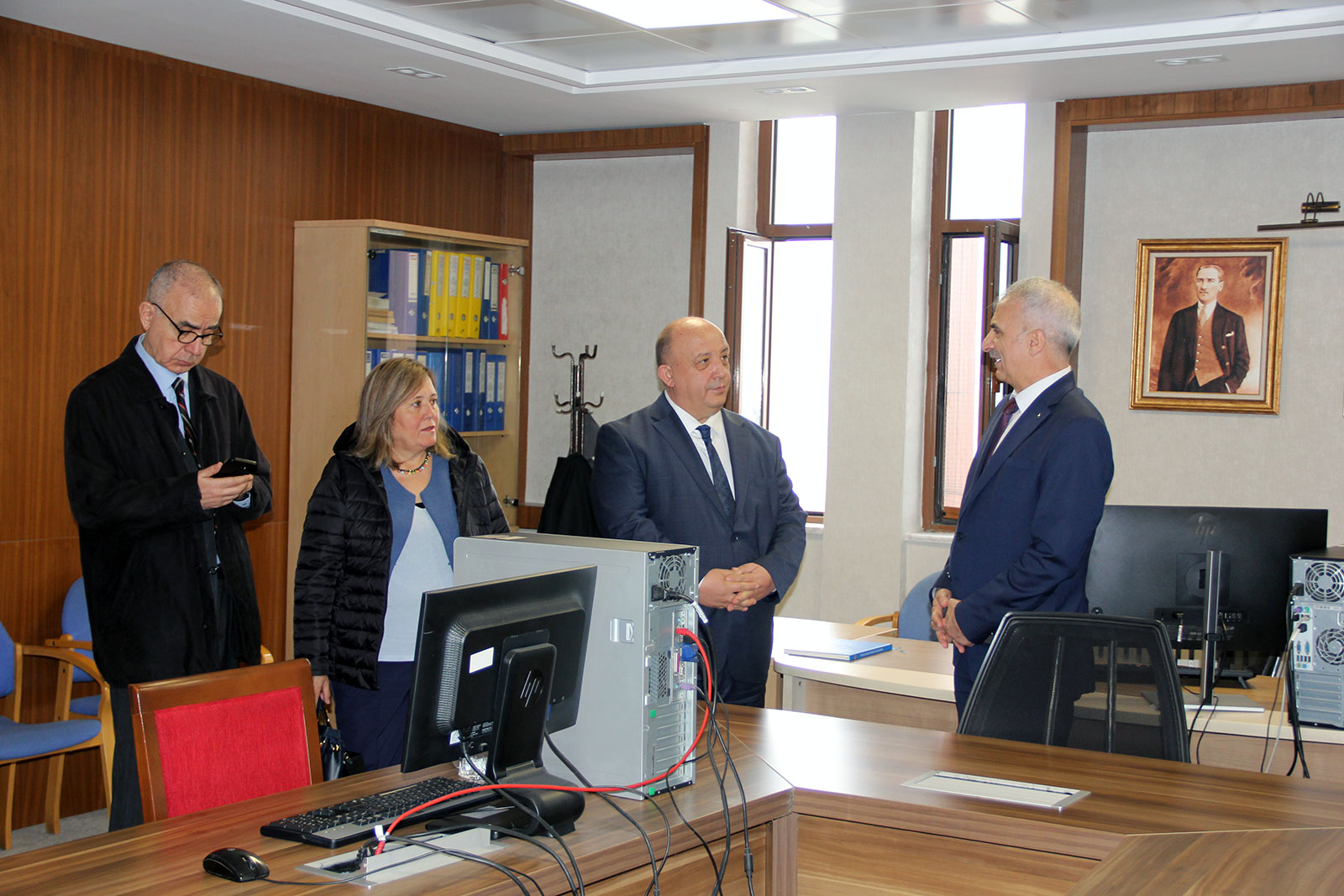 Derneğimizden Vakıflar Araştırma Merkezine  Teknik Ziyaret