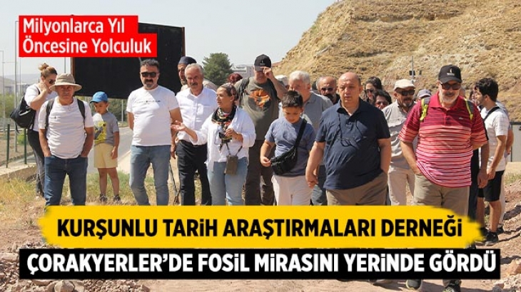 Çorakyerler’de Fosil Mirasını Yerinde Gördük